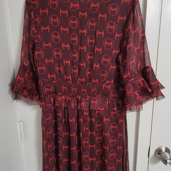 Marvel Scarlet Witch Crowns Allover Print Dress - BoxLunch Exclusive - Picture 9 of 9